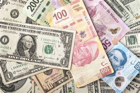 pesos mexicanos a dólares